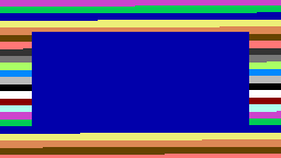 Commodore 64 Rainbow Preset 2